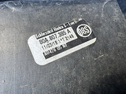 16 On AUDI Q5 SQ5 80A S LINE REAR BUMPER PDC GENUINE 80A807385A