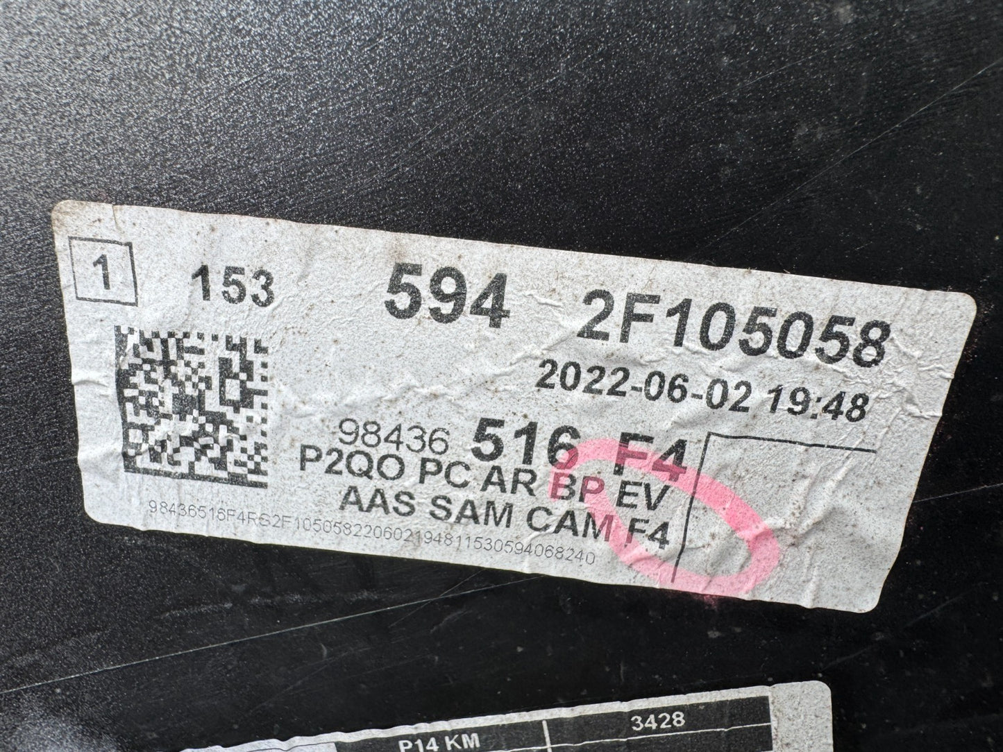 Vauxhall Mokka Rear Bumper 2020-2023 | OEM 9837192180 Used Genuine