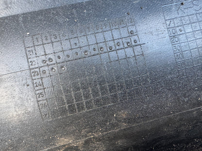 VW VOLKSWAGEN TIGUAN R-LINE 2016-ON REAR BUMPER 5NA807417 WHITE