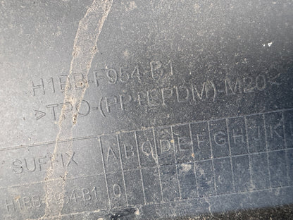 FORD FIESTA MK8 2018-ON REAR BUMPER GENUINE 4X PDC HOLE H1BB17906A1W Damaged