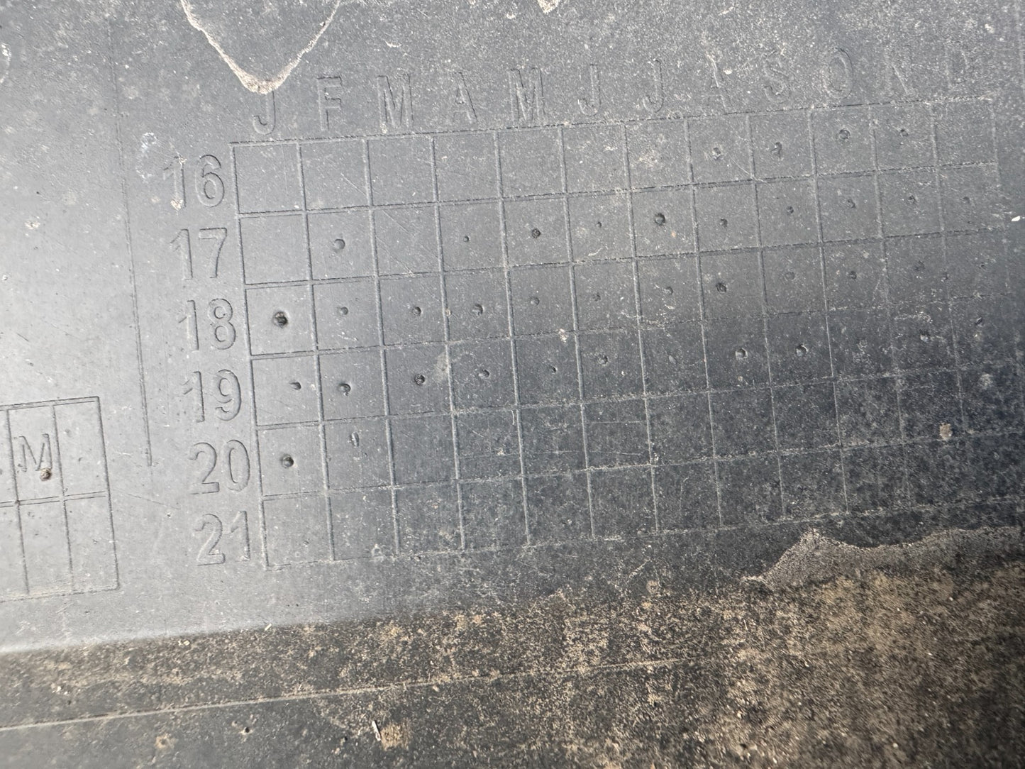 FORD FIESTA MK8 2018-ON REAR BUMPER GENUINE 4X PDC HOLE H1BB17906A1W Damaged