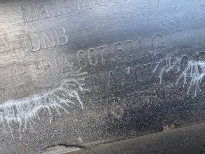 VW VOLKSWAGEN TIGUAN R-LINE 2016-ON REAR BUMPER 5NA807417 WHITE