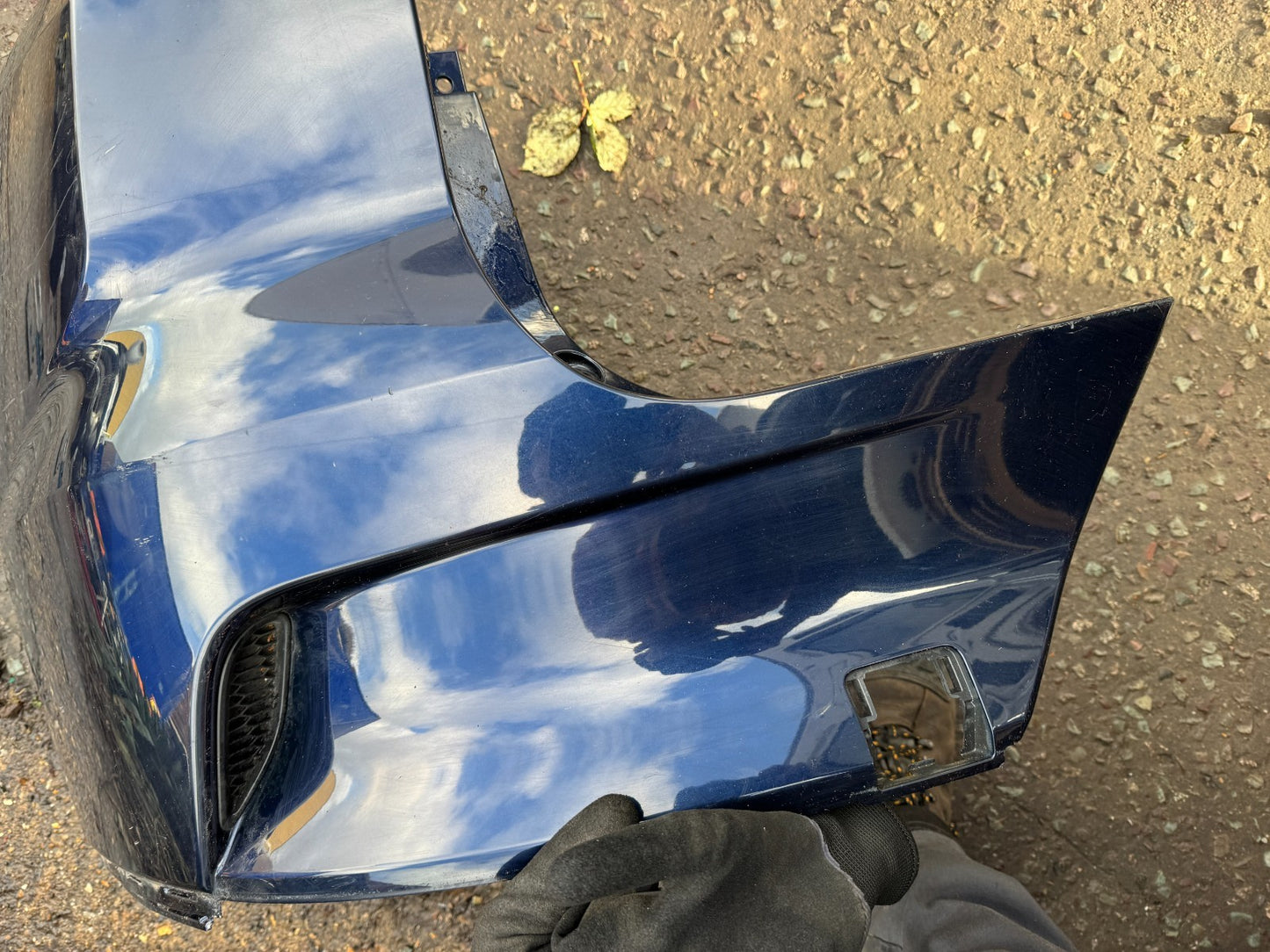 GENUINE JAGUAR I-PACE X590 BLUE REAR LEFT CORNER 2023-ON J9D317927A