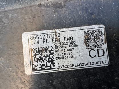 2024 Kia Xceed front bumper trim 2022-2024 Genuine Used Part 86512-J7QA0