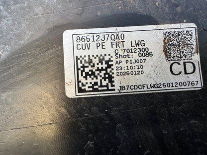 2024 Kia Xceed front bumper trim 2022-2024 Genuine Used Part 86512-J7QA0