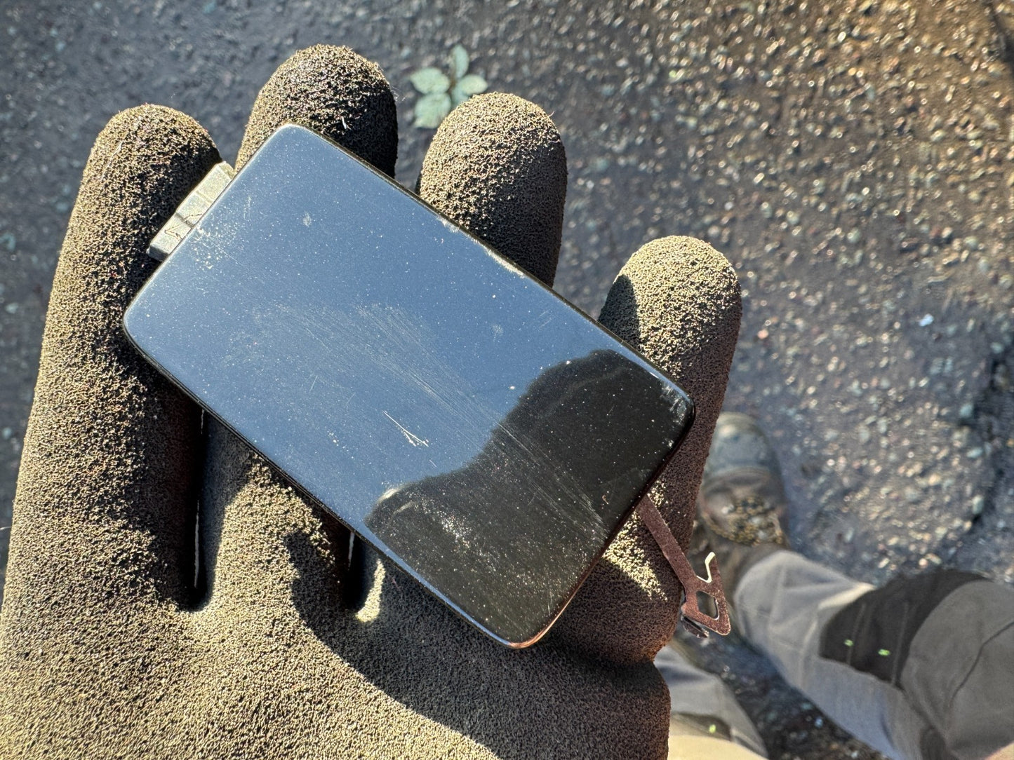 GENUINE AUDI Q5 S LINE SQ5 REAR BUMPER RIGHT TOW EYE COVER 2017-2020 80A807442B