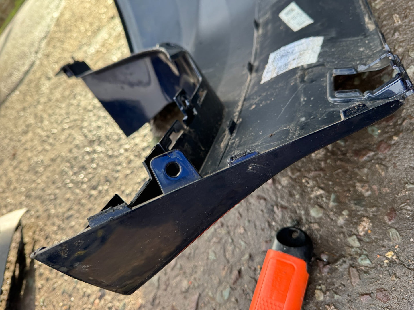 GENUINE JAGUAR I-PACE X590 BLUE REAR LEFT CORNER 2023-ON J9D317927A