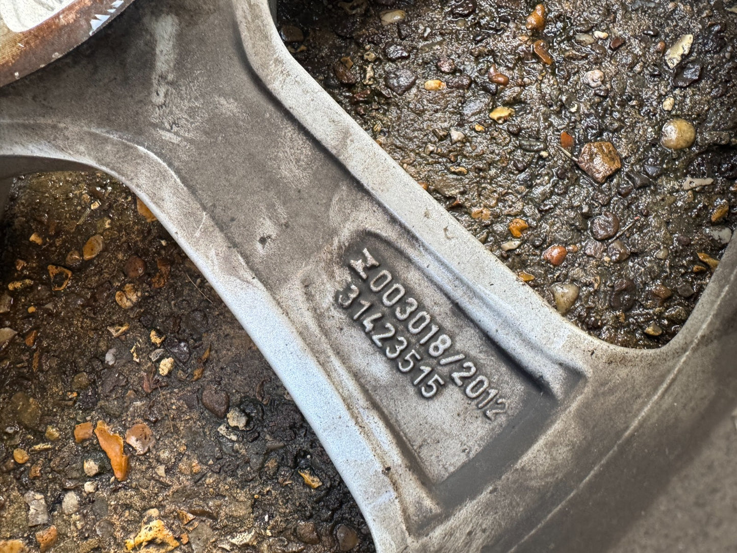 1x Genuine 18"  VOLVO S90 S60 V90 XC90 Alloy Wheel 31423515 8J ET42.5 5x108