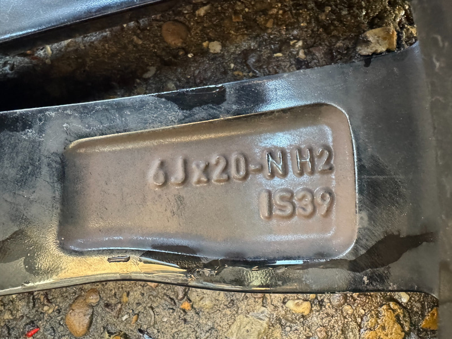 BMW I3s 431M ALLOY WHEEL 20" 6J 6888011 BADLY DEEPLY SCRATCHED