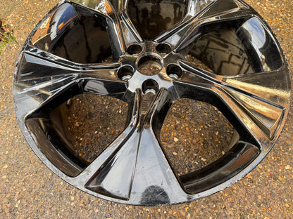 Genuine Jaguar F-Type Gloss Black Front Alloy Rim 9J x 20 MX531007CA NEED REFURB