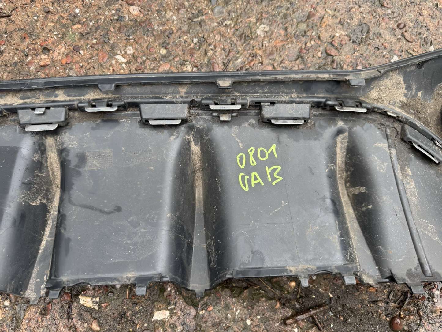 MERCEDES-BENZ A W177 REAR BUMPER DIFFUSER LOWER A1778853701