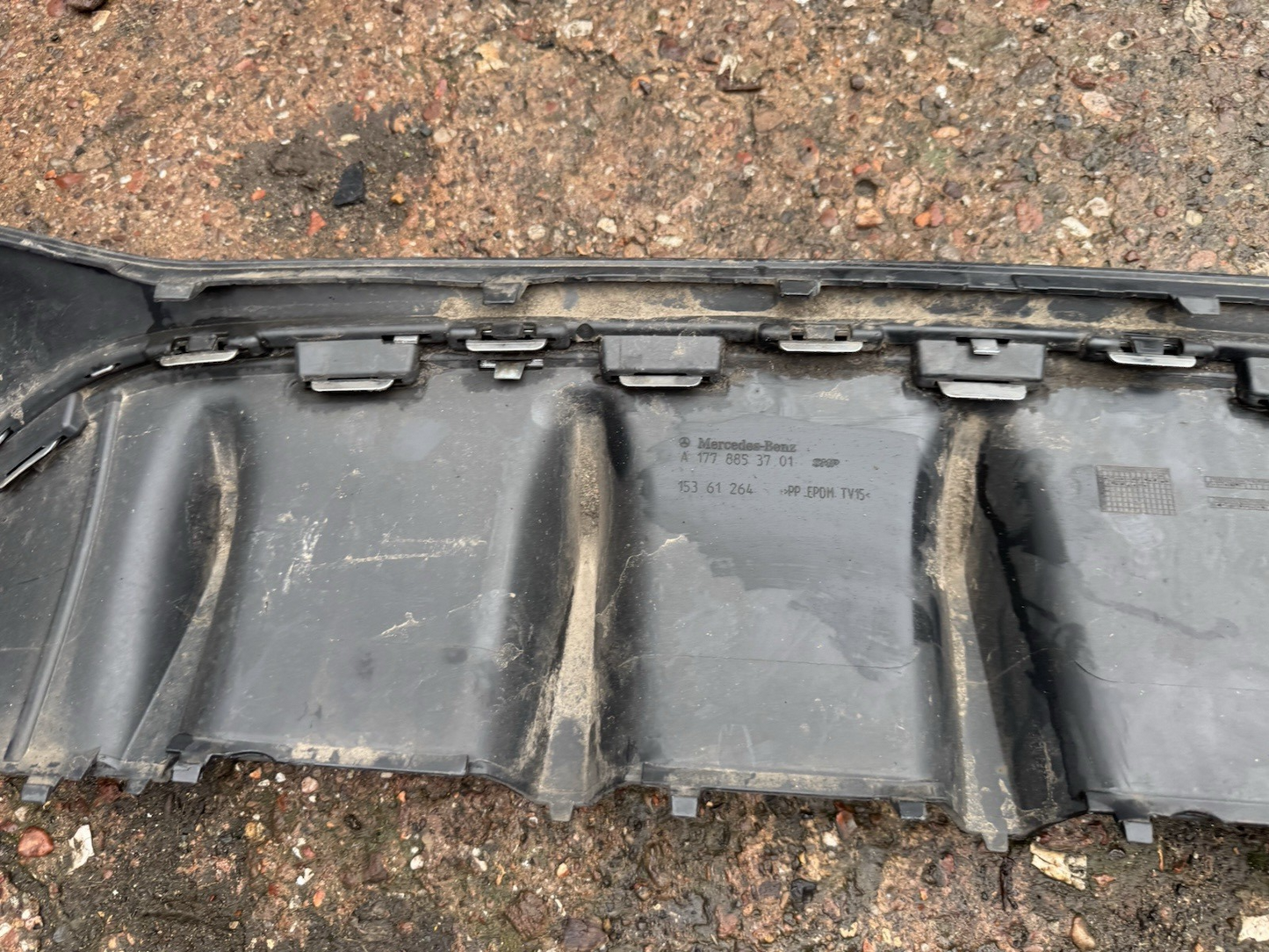 MERCEDES-BENZ A W177 REAR BUMPER DIFFUSER LOWER A1778853701