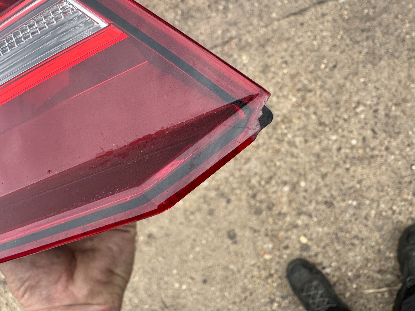 2016 AUDI A3 Mk3 Outer Left Rear Taillight Tail Light 8V4945069 Scratched Chippe