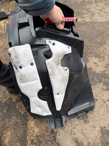 NOT FAKE! Nissan Qashqai J11 Front Left Wheel Arch Liner Mk2 2017-on 63841HV00A