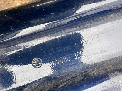 Skoda Fabia 2015 onwards Rear Bumper Bar Hatchback ONLY 6V6807305 Genuine