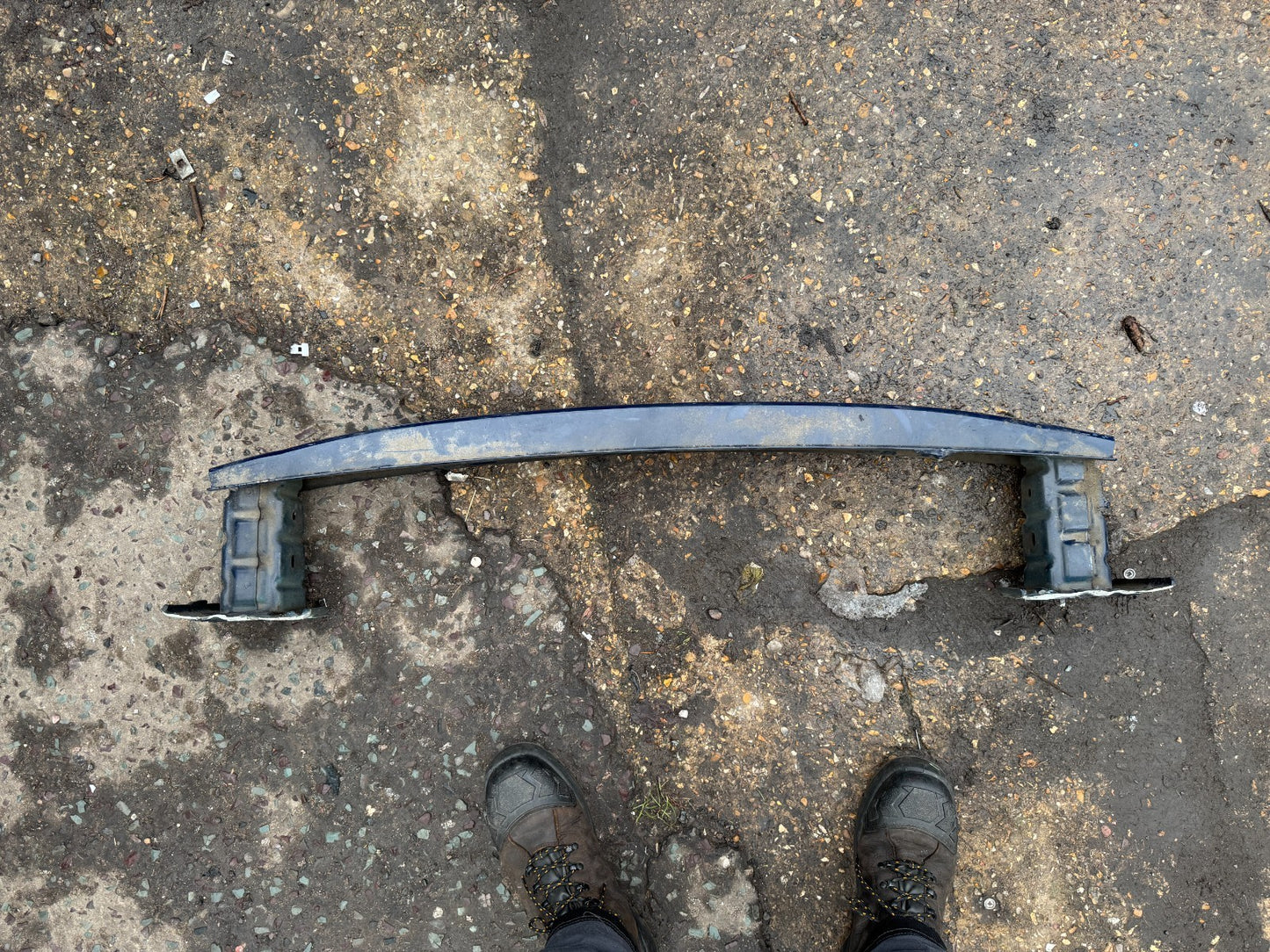 Skoda Fabia 2015 onwards Rear Bumper Bar Hatchback ONLY 6V6807305 Genuine