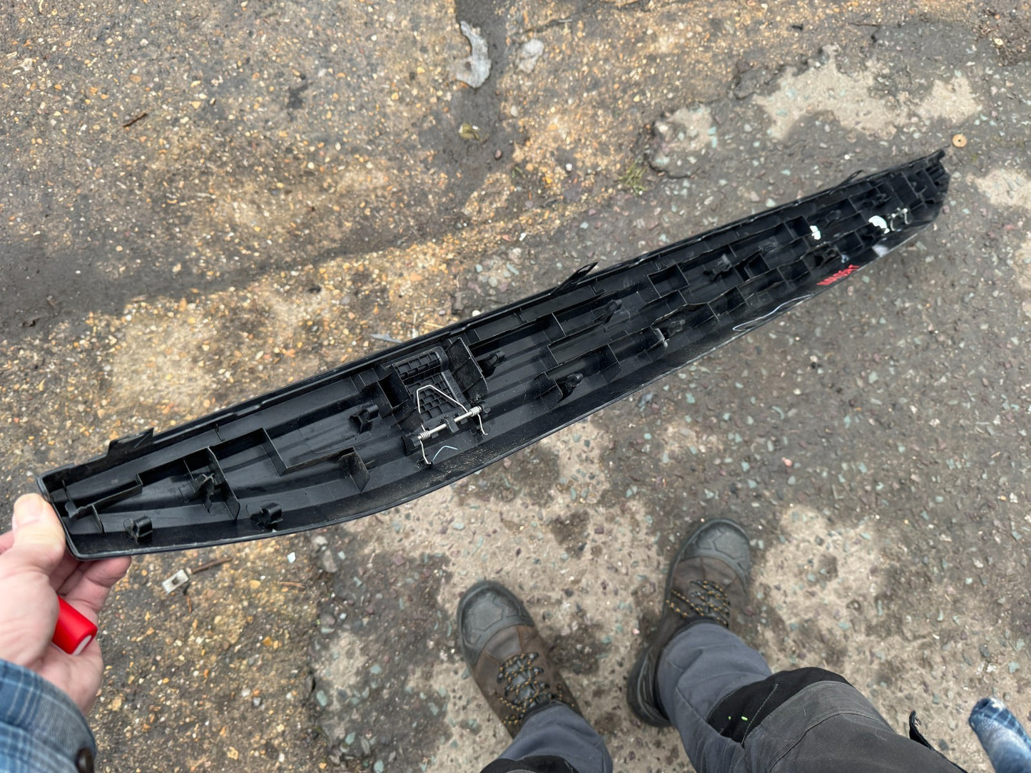 FORD RANGER MK4 2023-ON REAR BUMPER MOLDING N1WB-E41018-B