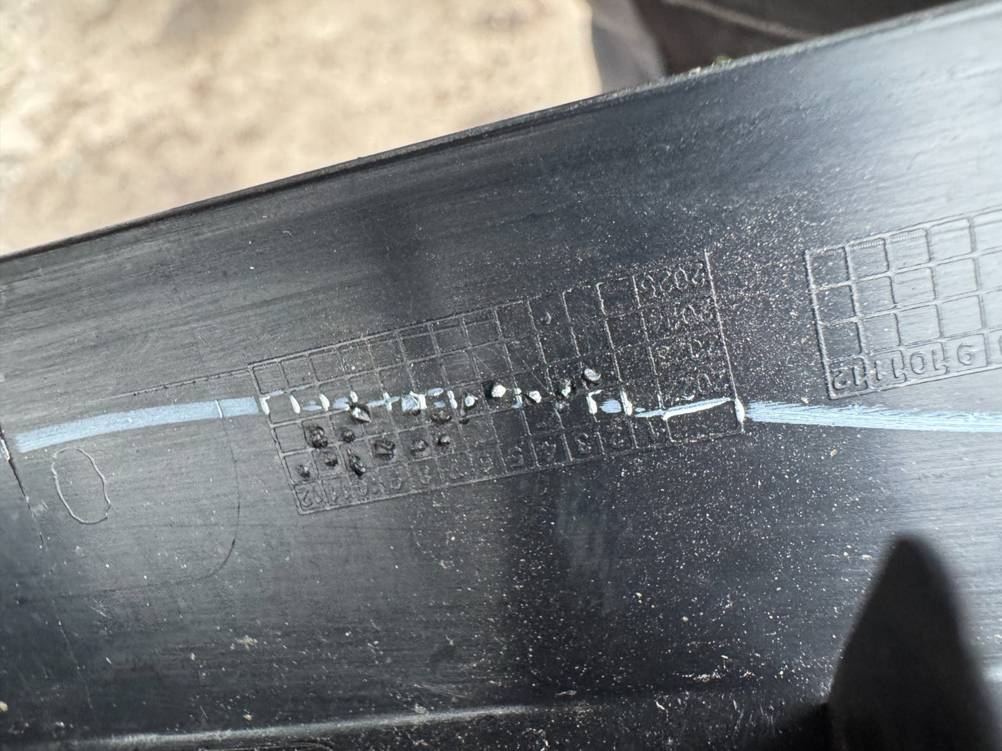 FORD RANGER MK4 2023-ON REAR BUMPER MOLDING N1WB-E41018-B