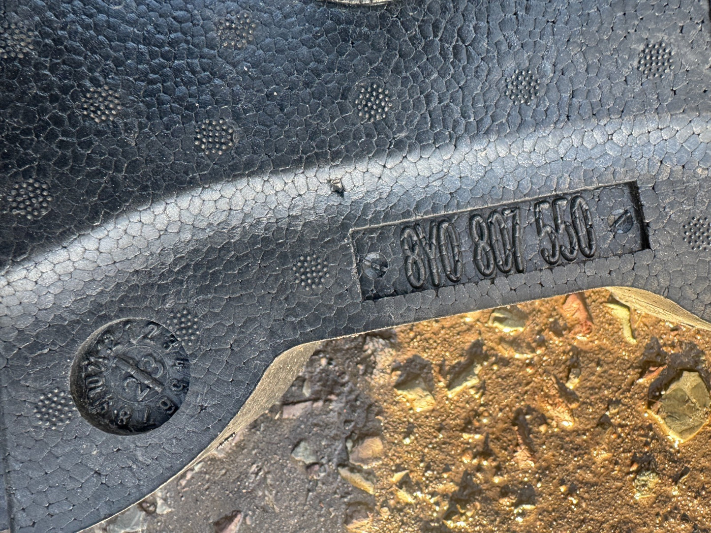 Genuine Audi A3 MK4 2020-2023 Front Bumper Reinforcement Foam Absorber 8Y0807550