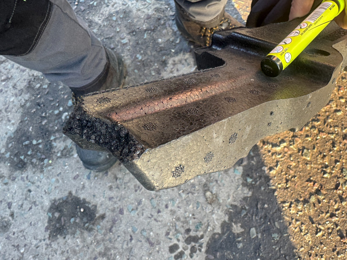 Genuine Audi A3 MK4 2020-2023 Front Bumper Reinforcement Foam Absorber 8Y0807550