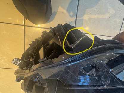 2025 SEAT CUPRA LEON LED FRONT LEFT HEADLIGHT 5FC941007K DAMAGED