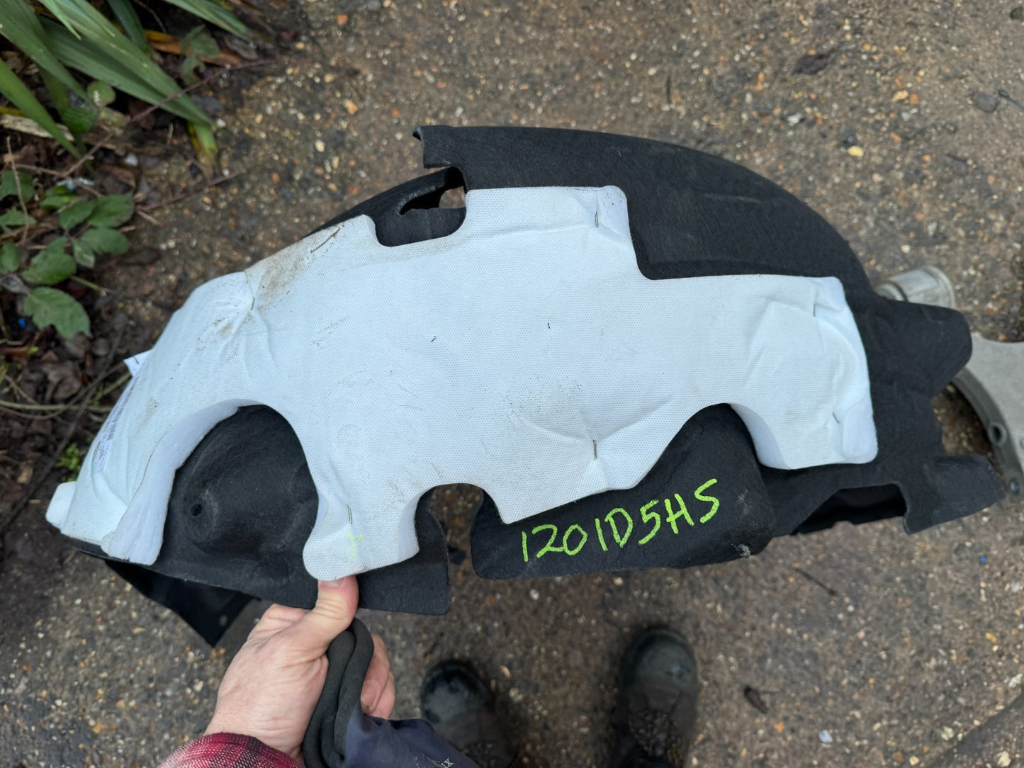 Genuine JAGUAR I PACE LEFT Side Rear Wheel Arch Liner J9D3279D23AC