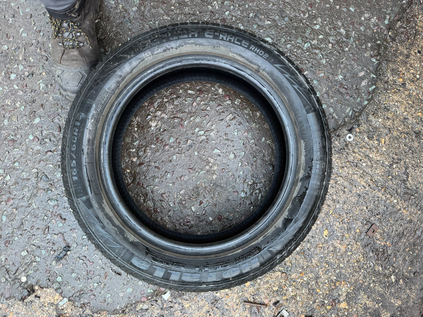 1x SETULA E-RACE RHO2 TYRE 6mm 165 60 15 81T