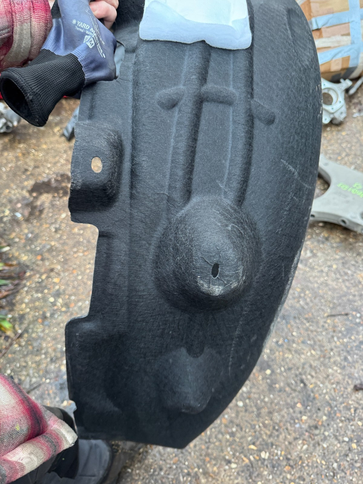 Genuine JAGUAR I PACE LEFT Side Rear Wheel Arch Liner J9D3279D23AC