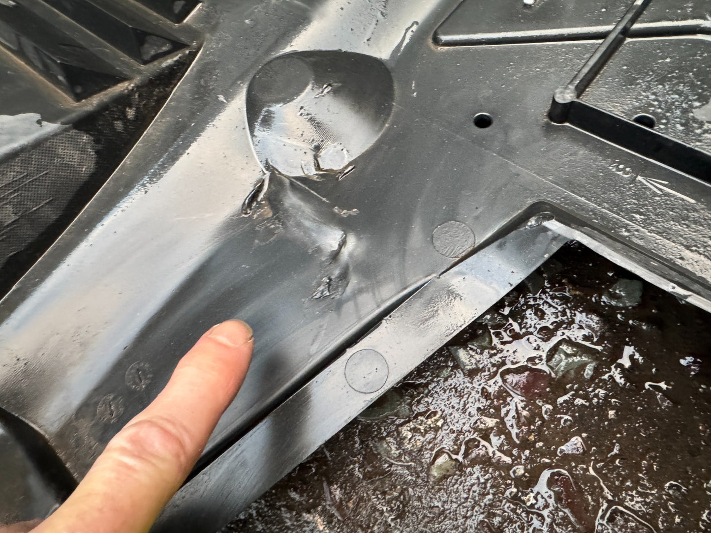 Peugeot Traveller 2023-on Front Bumper Undertray 9849414880 Genuine. U1