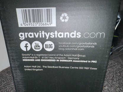 PA Speaker Stand Adjustable Tripod – Portable Pro Audio DJ Loudspeaker Stand