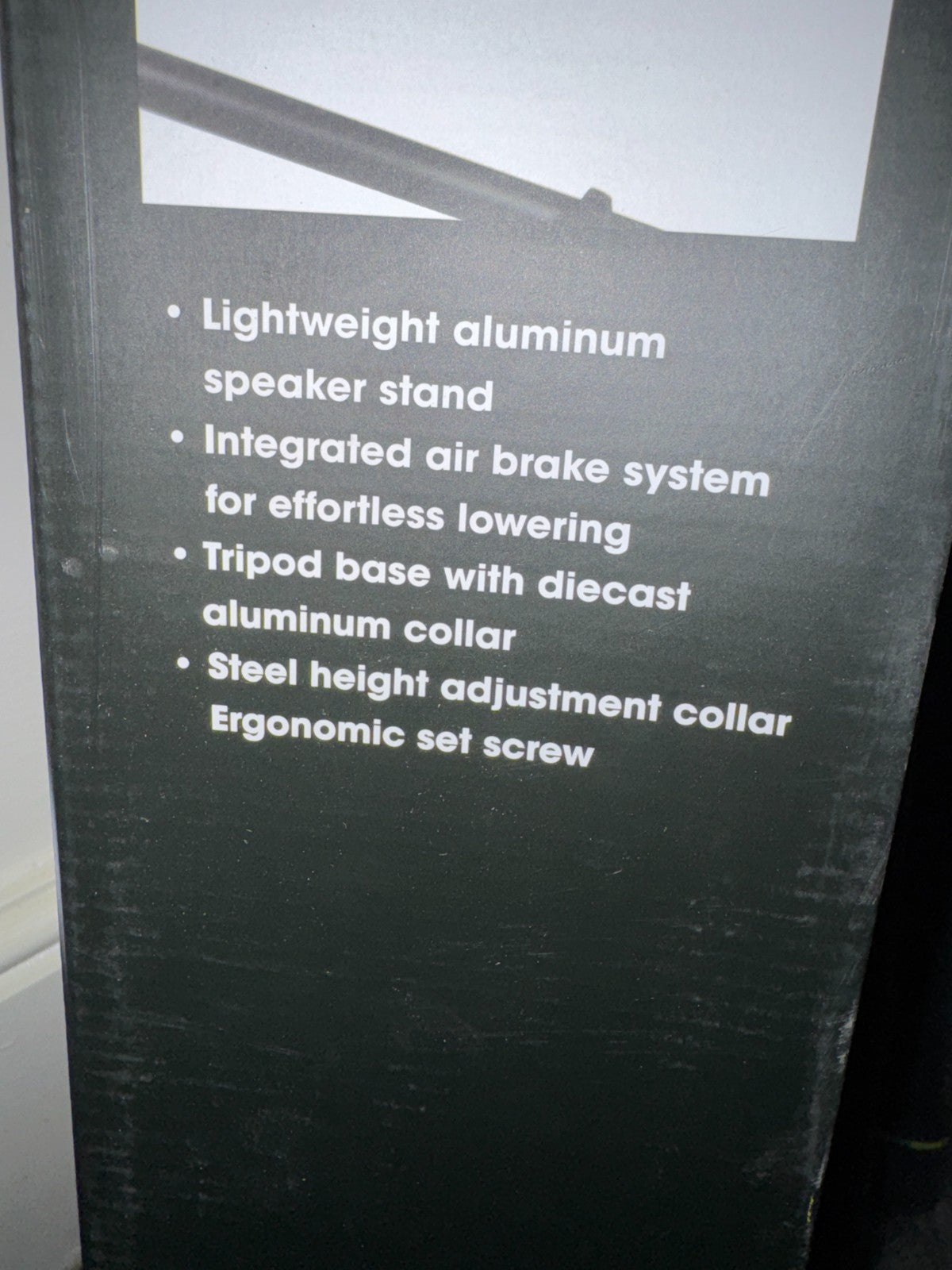 PA Speaker Stand Adjustable Tripod – Portable Pro Audio DJ Loudspeaker Stand