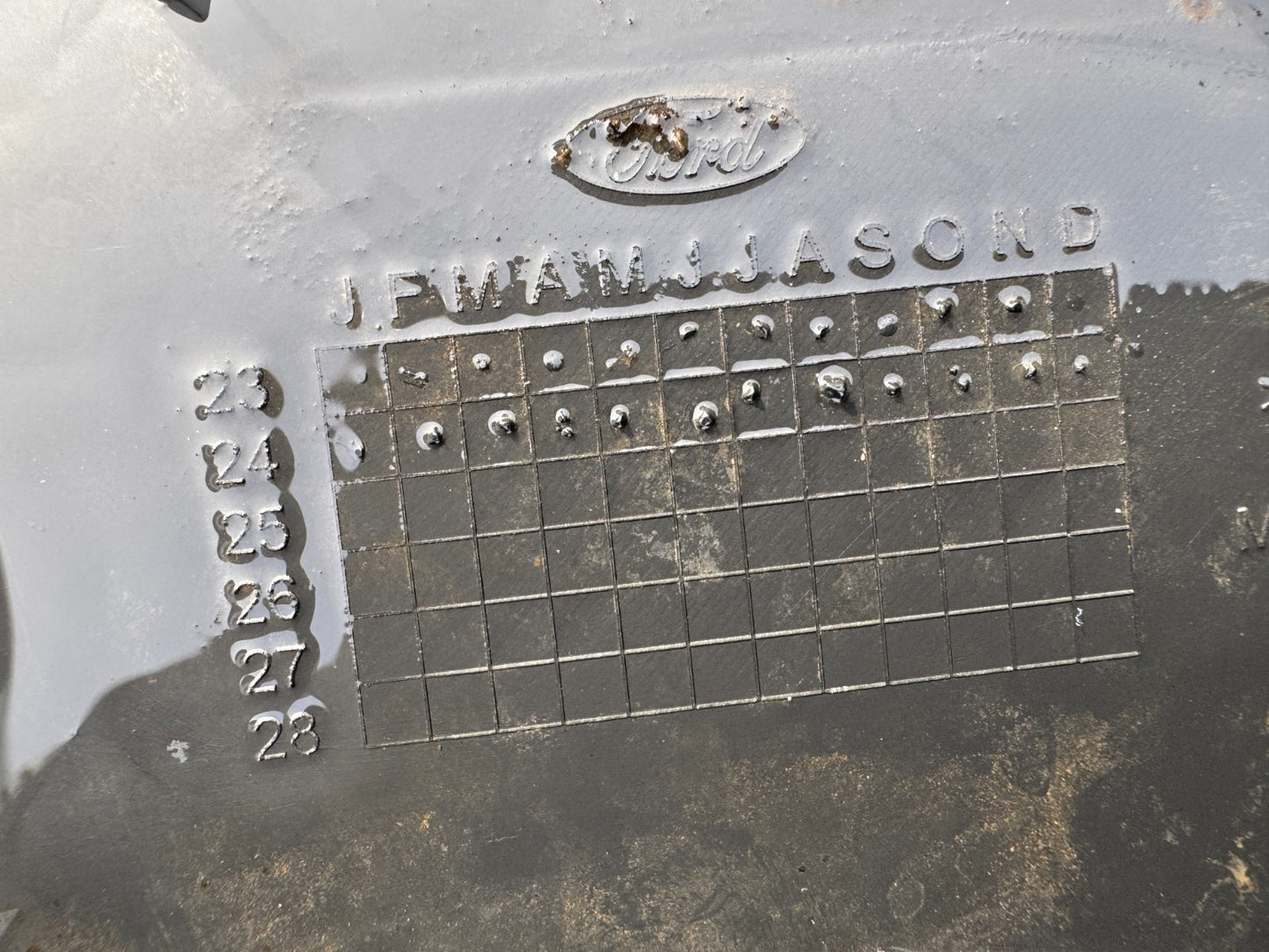 TRANSIT/TOURNEO CUSTOM 2023- Front Bumper Stiffener