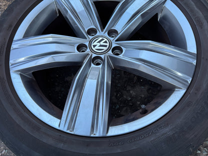 VW TIGUAN ALLSPACE 19 INCH VICTORIA ALLOY WHEEL FITS 2018 TO 2025 5NN601025C