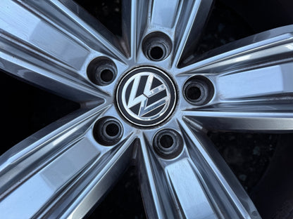 VW TIGUAN ALLSPACE 19 INCH VICTORIA ALLOY WHEEL FITS 2018 TO 2025 5NN601025C