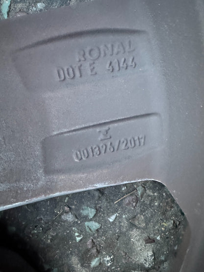 VW TIGUAN ALLSPACE 19 INCH VICTORIA ALLOY WHEEL FITS 2018 TO 2025 5NN601025C