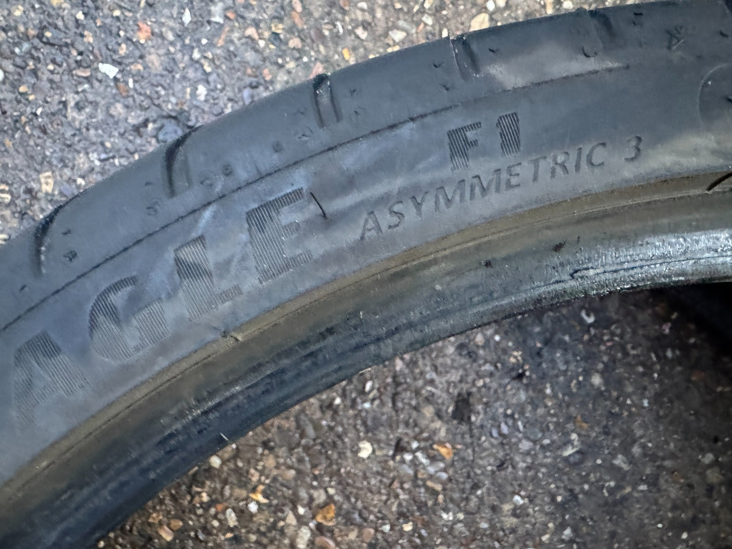 245/35 ZR20 95Y Goodyear Eagle F1 Asymmetric 3 ⭐️ RSC MO 245 35 20 DoT4423 | 4mm