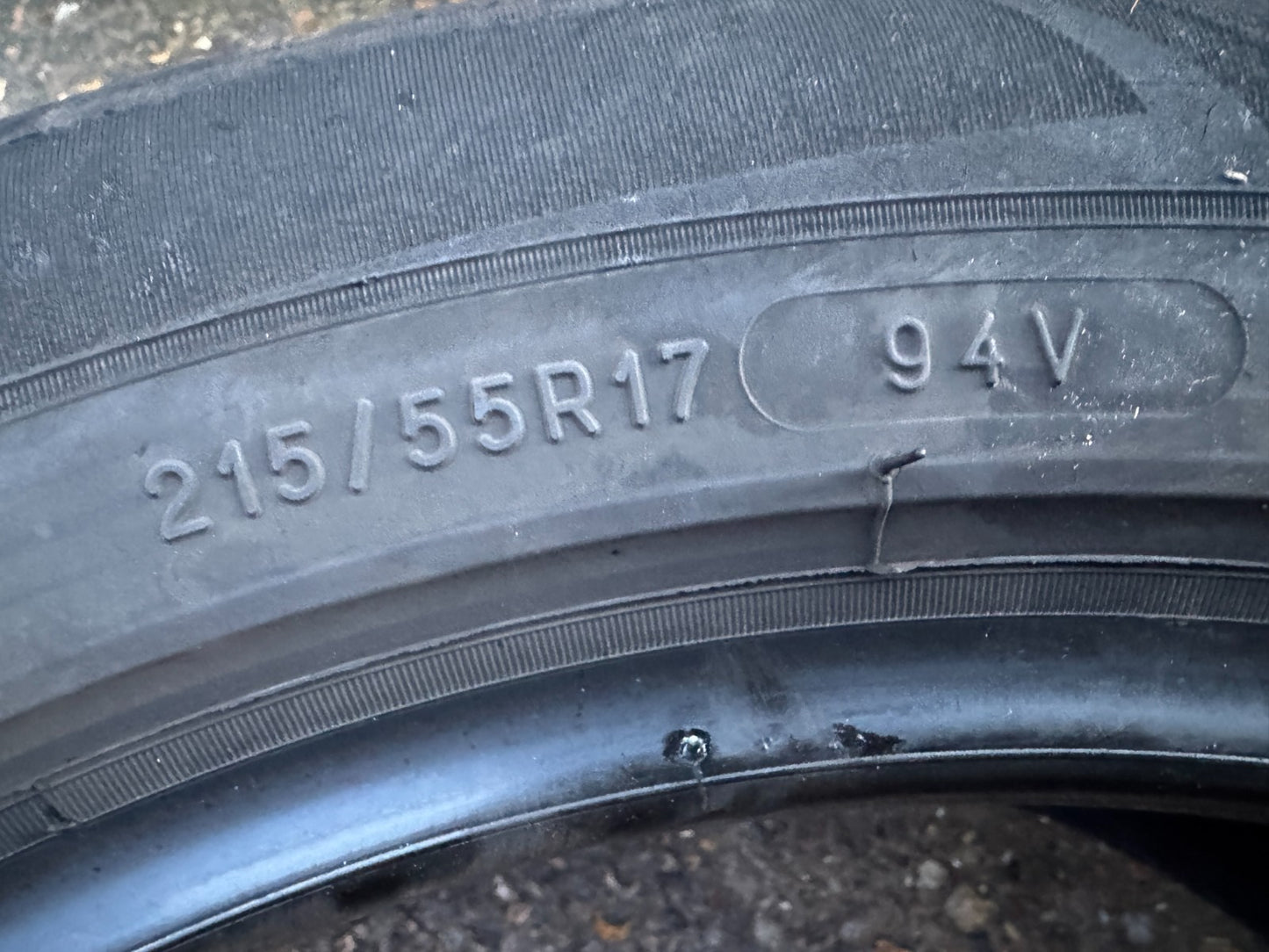 215/55 R17 94V DT5 Michelin PRIMACY 3ST | DoT4722 | 3.7mm Tread
