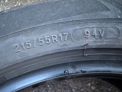 215/55 R17 94V DT5 Michelin PRIMACY 3ST | DoT4722 | 3.7mm Tread