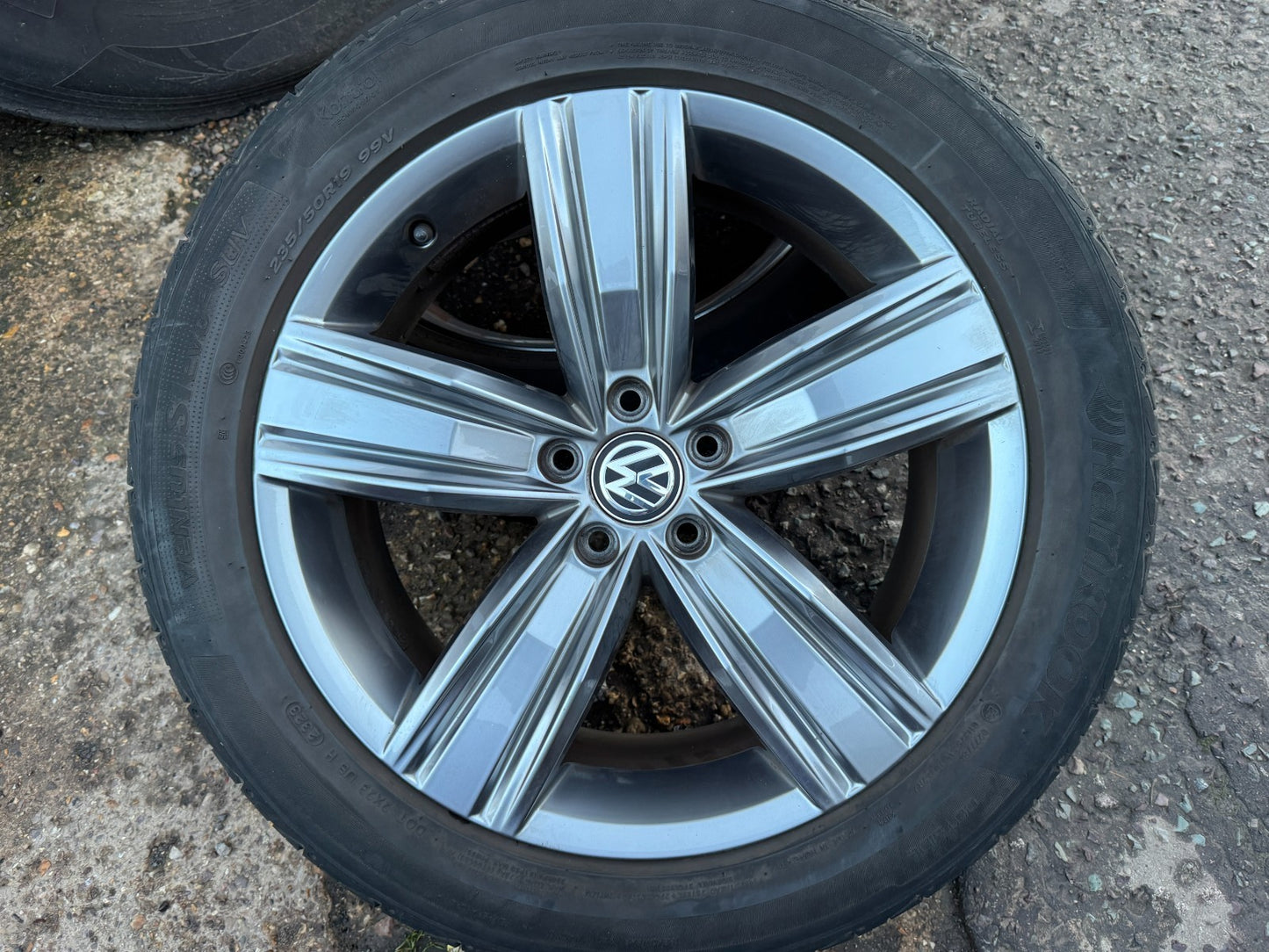 VW TIGUAN ALLSPACE 19 INCH VICTORIA ALLOY WHEEL FITS 2018 TO 2025 5NN601025C