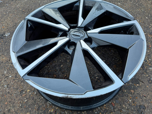 Nissan Qashqai 19"x7.5J Alloy Wheel Diamond Cut AC43H6UA3A 2021-24