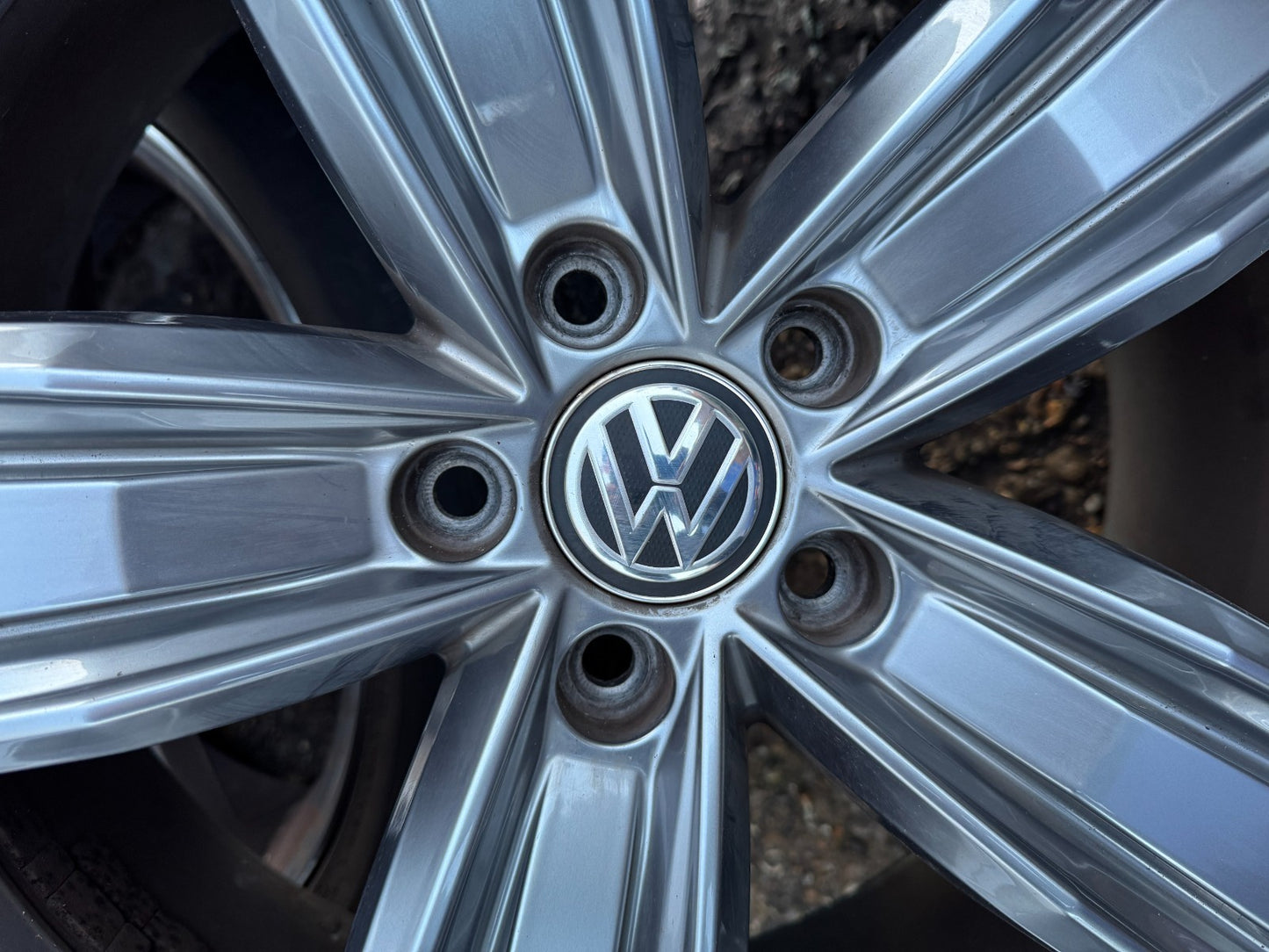 VW TIGUAN ALLSPACE 19 INCH VICTORIA ALLOY WHEEL FITS 2018 TO 2025 5NN601025C