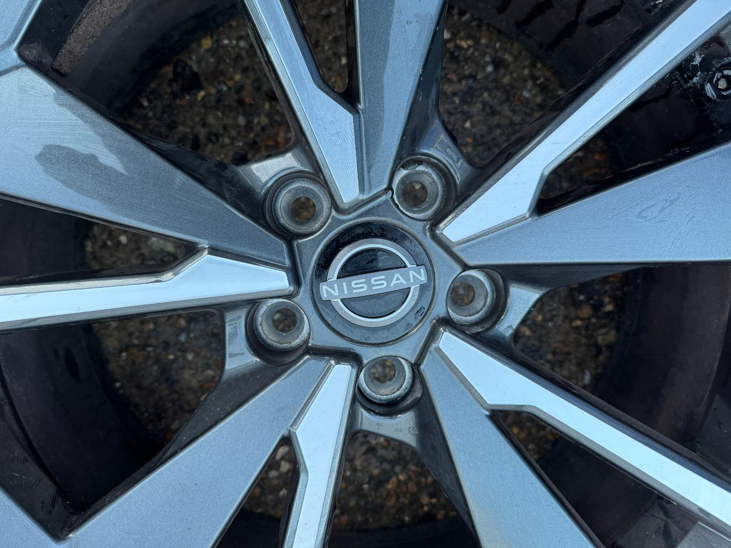 Nissan Qashqai 19"x7.5J Alloy Wheel Diamond Cut AC43H6UA3A 2021-24