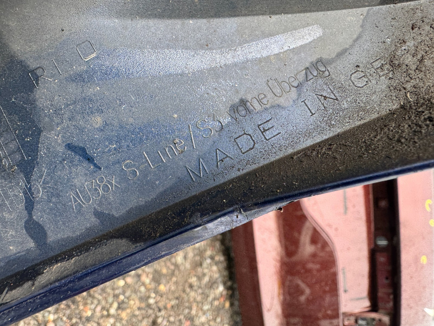 Audi A3 S Line front bumper 2020-2024 Hatchback Genuine pn 8Y0807437F