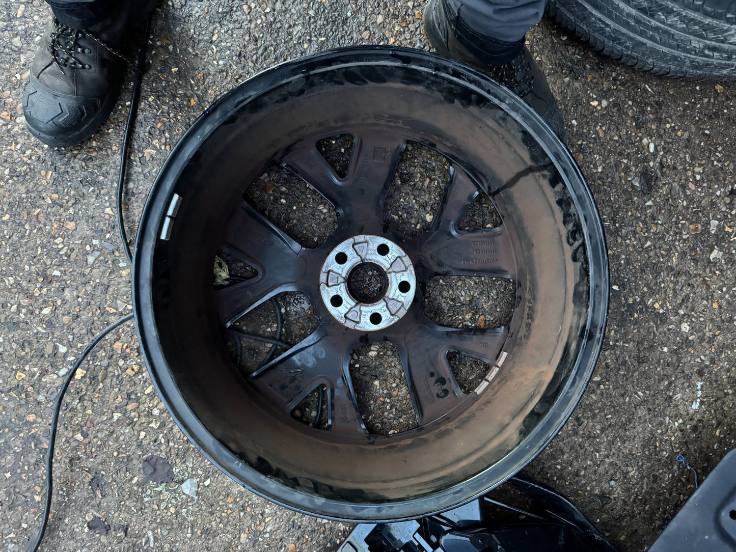 JAGUAR I-PACE SE MK1 2017-2026 20" Alloy Wheel OEM Genuine J9D31007KB !BUCKLED!