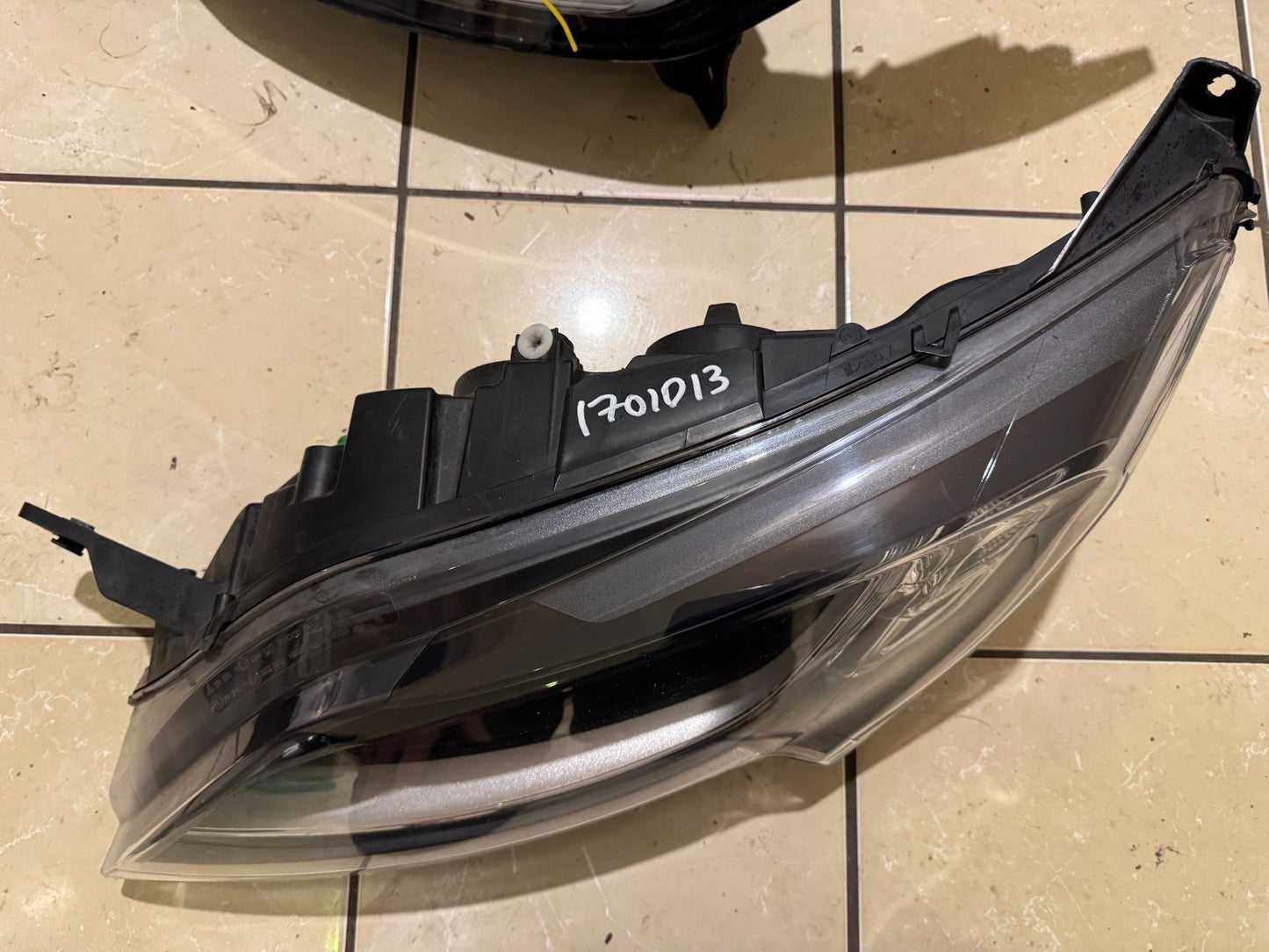 OEM Left Side Headlight Chrome & Black Trim DRL 14-25 Ducato Boxer Relay Movano