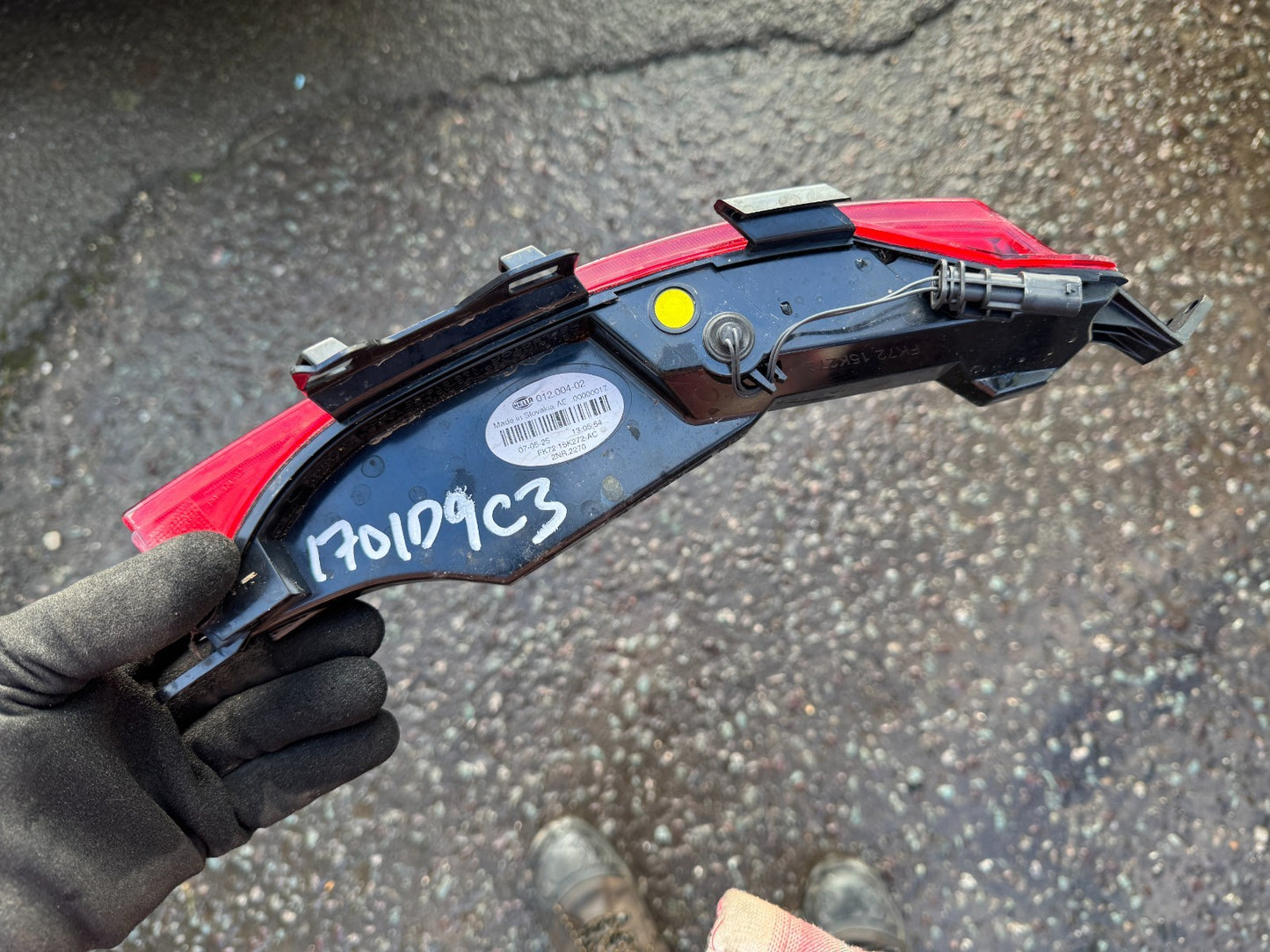 2025 Genuine Jaguar F Pace Rear Fog Light -FK7215K272 - AC - Right