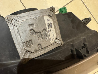 OEM Left Side Headlight Chrome & Black Trim DRL 14-25 Ducato Boxer Relay Movano