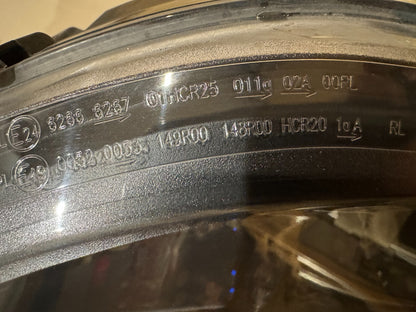 OEM Left Side Headlight Chrome & Black Trim DRL 14-25 Ducato Boxer Relay Movano