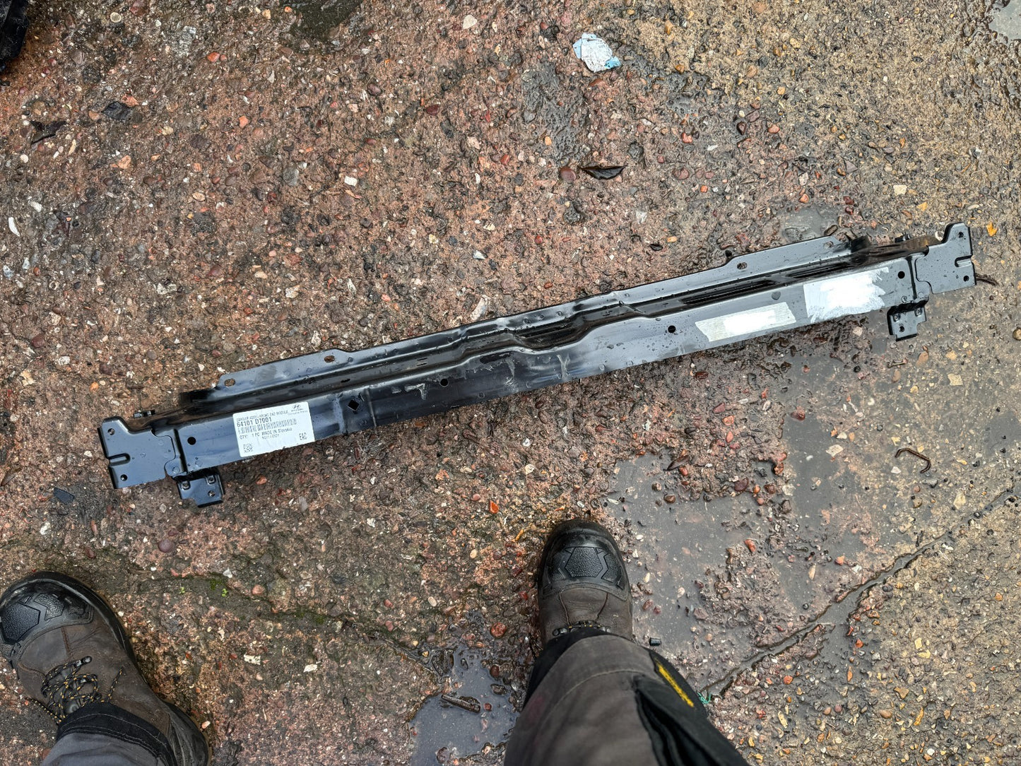 NEW GENUINE 2020 HYUNDAI TUCSON FRONT TOP UPPER SLAM PANEL P/N 64101D7001