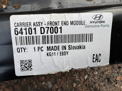 NEW GENUINE 2020 HYUNDAI TUCSON FRONT TOP UPPER SLAM PANEL P/N 64101D7001